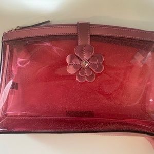 Kate Spade Cosmetic Makeup Case Pink